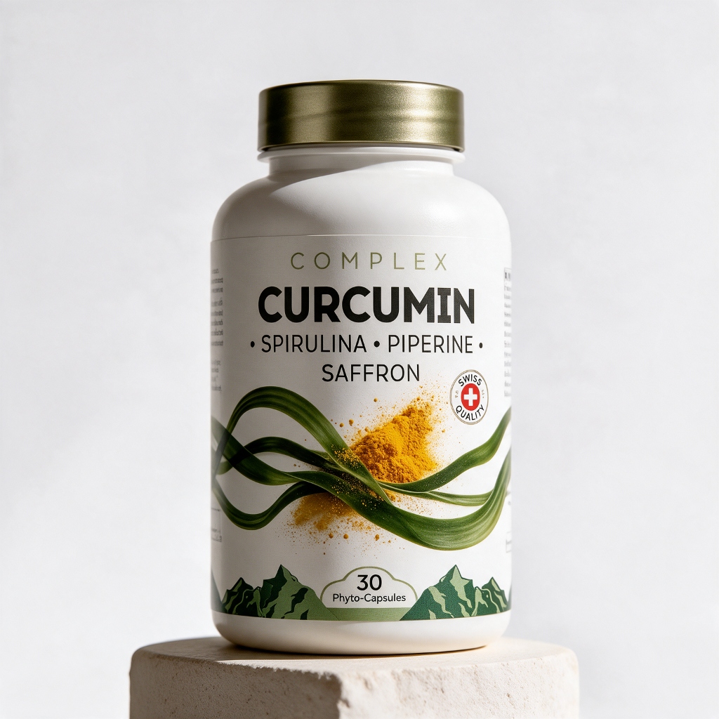 1 Flacone COMPLEX CURCUMIN SPIRULINA